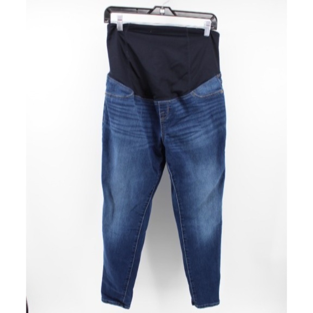 Isabel‎ Maternity Skinny Jeans Size 6 Ingrid & Isabel Dark Wash Stretch Denim